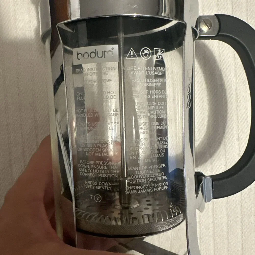 Bodum Caffettiera French Press Coffee Maker, 8-Cup, 34 Oz